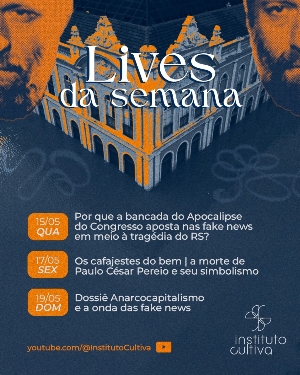 Lives – Programação Semanal