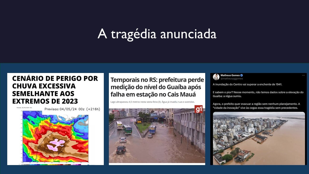 Tragédia anunciada