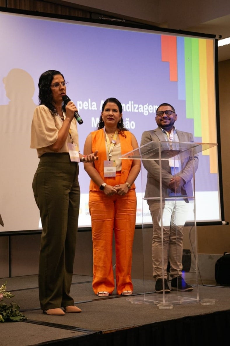 SEMINÁRIO: Com articuladores para melhorar a transmissão de práticas educacionais, Maranhão tem projeto destacado em seminário nacional