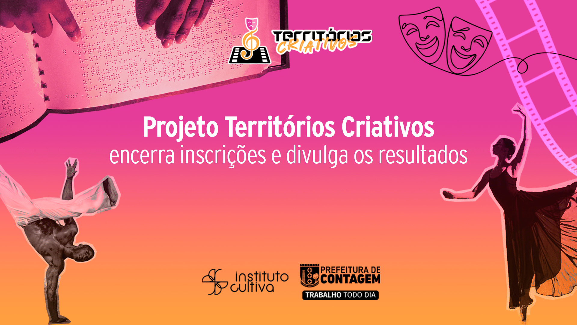 Projeto Territórios Criativos Contagem encerra inscrições e divulga resultados